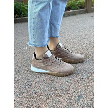 Labrona Kadın Bağcıklı Renkli Tabanlı Sneaker Yürüyüş Ayakkabısı