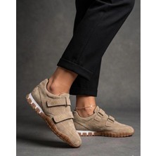 Labrona Kadın Renkli Tabanlı Cırt Cırtlı Sneaker Yürüyüş Ayakkabısı