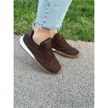 Labrona Kadın Bağcıklı Renkli Tabanlı Sneaker Yürüyüş Ayakkabısı