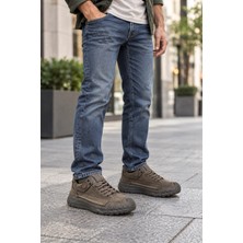 In Step Suara Erkek Kahve Deri Outdoor Trekking Ayakkabı – Dayanıklı ve Konforlu Günlük Ayakkabı