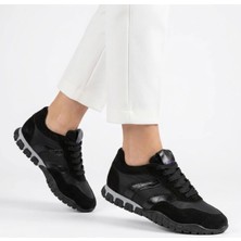 Labrona Kadın Bağcıklı Desenli Renkli Tabanlı Ortopedik Sneaker Yürüyüş Ayakkabısı