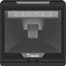 Tiwox Tıwox VS-8000 2d Karekod Kablolu USB Masaüstü Barkod Okuyucu