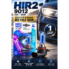 Duolight Hır2 9012 Beyaz Işık 12V 55W 1 Adet – LED Effect Premium Halojen Far Ampulü