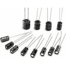 Voltaj 47UF 25V Elektrolitik Kondansatör 5X7MM - Kısa Bacaklı
