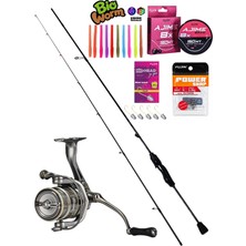 Fujin Dragon 2000S Black Swan 190CM 03-4 gr Aji Lrf Olta Takımı Seti