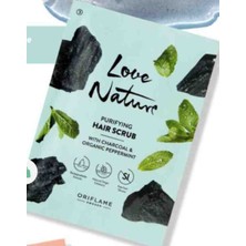Love Nature Kömür ve Organik Nane Oriflame Saç Maskesi