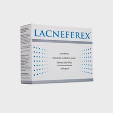 Imuneks Lacneferex - Laktoferrin ve Vitamin Desteği - 60 Kapsül - Dezenfektan Hediyeli