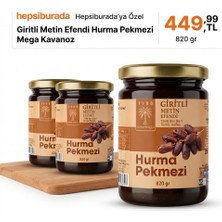 Hurma Pekmezi 820 gr - 1988'DEN Beri Geleneksel Giritli Metin Efendi