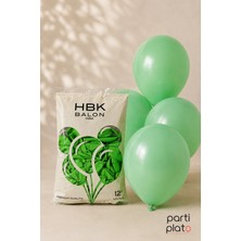 Hbk Balon Pastel 12" Balon Hbk Açık Yeşil 100'LÜ