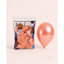 Hbk Balon Metalik 12" Balon Hbk Somon - 1 Paket ( 100 Adet )