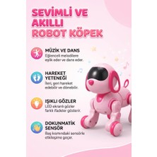 Farbu Oyuncak Zeki Köpek Akrobat Robot Köpek Uzaktan Kumandalı Sesli ve Işıklı Etkileşimli Yavru Robot Köpek
