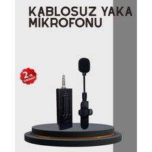 Birsence 20 Metre Menzilli Kablosuz Yaka Mikrofonu Gürültü Engelleyici