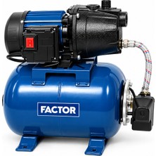 Factor GPH800 Hidrofor 800 W – 19 L Tanklı, 40 Metre Basma Yüksekliği