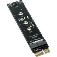 Tg Tech 3407 Adaptör Pcıe Ten Pcı-E 3.0 1x Destekli Yalnızca M.2 Pcı-E M Key Ssd'yi Destekler, M.2 Sata B Key Ssd'yi Desteklemez. M Key Kart Çevirici Dönüştürücü