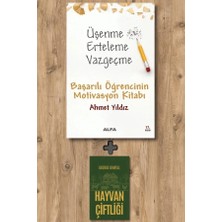 Alfa Yayınları Üşenme Erteleme Vazgeçme + Hayvan Çiftliği