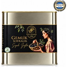 Elif Hanım Çiftliği 2000  GR NET Gemlik Mega Siyah Zeytin ( Koruyucusuz / Katkısız/ %100 Doğal )