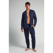 Intimissimi Front-Closure Cotton Long Pajamas