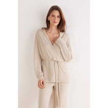 Intimissimi Belted %100 Cashmere Cardigan