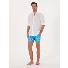 Cacharel Blue Swim Shorts