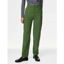 Marks & Spencer Slim Fit High Waisted Trousers