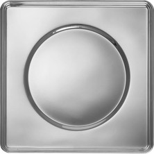 Jumbo Kontes Square Charger Plate 31 cm - Silver