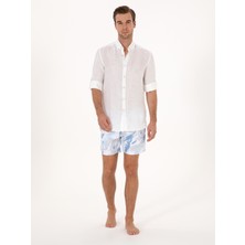 Cacharel White Swim Shorts