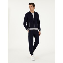 Cacharel Navy Jogging Fit Knit Trousers