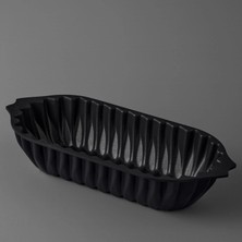 Jumbo Shark Swiss Black Loaf Cake Pan - Black