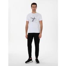 Cacharel Black Regular Fit Elastic Cuff Sweatpants
