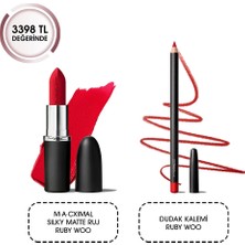 M.a.c Trend Lip Combo Set - Ruby Woo