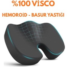 Tr Pride Kuyruk Sokumu Oturma Simidi Minderi Yastığı Visco Ortopedik Yastık Coccxy