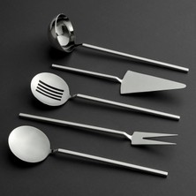 Jumbo 9100 5-Piece Serving Set - Steel