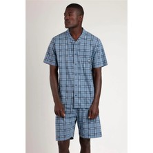 Admas Men's Pajama Set Blue