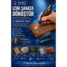 Tr Elektrikli Gravür Kalemi 5 Kademeli Metal Cam Ahşap Oyma Markalama Makinesi Masaüstü Takı Yazı Kalemi Çizici Hobi ALETI722490