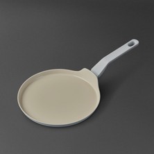 Jumbo Swiss Crystal Light Grey Crepe Pan 25 cm - Light Grey
