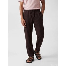 Lc Waikiki Yeni Sezon Kırmızı Regular Fit Erkek Keten Pantolon