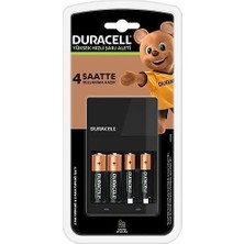 Tr CEF14 4 Saat Pil Şarj Cihazı, 1 Adet + 2'şer Adet Şarj Edilebilir Aa ve Aaa Pil + 2 Adet 2'li Şarj Edilebilir Aa 2500 Mah Kalem PILLER,(2X1300 Aa + 2X750AAA + 4X2500 Aa)