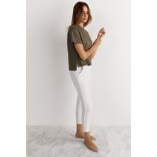 Intimissimi Cotton Short Sleeve Boxy Fit Blouse