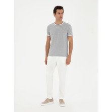 Cacharel White Slim Fit Sweatpants