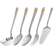 Jumbo 4200 Gold 5-Piece Serving Set - Gold