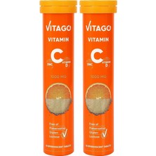 Tr Vitamin C 1000 Mg + Vitamin D + Çinko 20'li Efervesan Tablet (1) (2 Paketi)