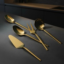 Jumbo 5100 5-Piece Titanium Gold Serving Set - Titanium Gold