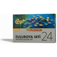 Tr Premium Sulu Boya Seti 24 Lü