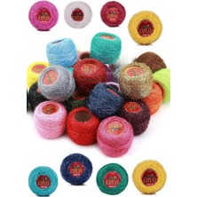 Tr Sermet Süs Dünyası 8 Adet 25 Gr. Polyester Simli Punch Ipi