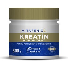 Tr %100 Saf Mikronize Kreatin Monohidrat 300G Toz Sporcu Takviyesi