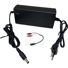 Tr Pilsan 12 Volt Akülü Arab Ile Uyumlu - 13.8 Volt Akü Şarj Cihazı Şarj Aleti Adaptör