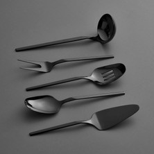 Jumbo 5100 Titanium Black 5-Piece Serving Set - Titanium Black