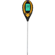 Tr Toprak Test Kiti 4'ü 1 Arada Toprak Test Cihazı Dijital Nem Işığı ve Metre, Kapalı/dış Mekan Bitkileri Bakımı Toprak Sensörü