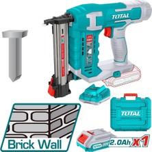 Tr Li-Ion Akülü Tuğla Çivi Çakma Tabancası 18 mm - TCSTLI3808 [total]