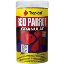 Tr Red Parrotgranulat Kırmızı Papağan Balıkları Içingranül Balık Yemi 250 ml 100GR